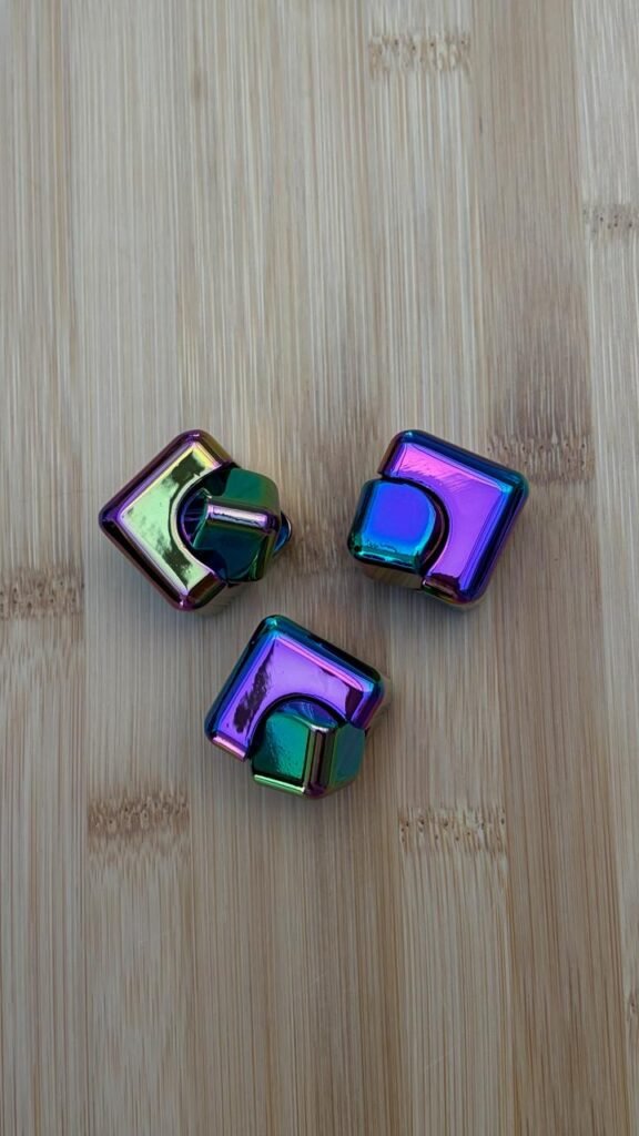 Flip & Spin Metal Fidget (Set of 3)
