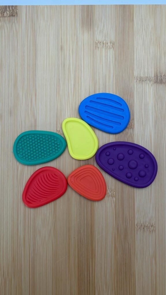 Touch & Trace Sensory Stones (Set of 6)